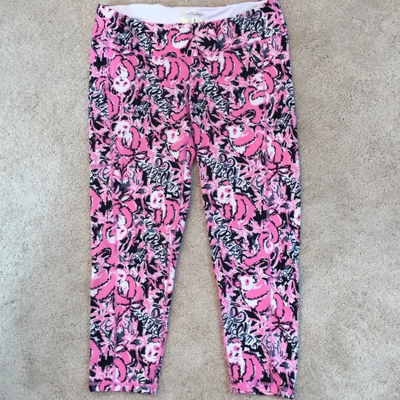 NWT Lilly Pulitzer Hanging With My Boo Leggings XL - Picture 2 of 2